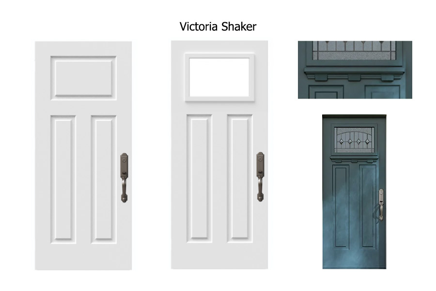 Victoria Shaker Door